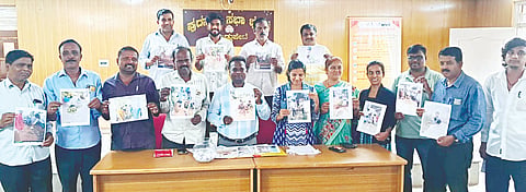 ಗುಂಡ್ಲುಪೇಟೆ ತಾಲೂಕಿನ ಬೇಗೂರು ಗ್ರಾಮದ ಸರ್ಕಾರಿ ಕೈಗಾರಿಕಾ ಸಂಸ್ಥೆಯಲ್ಲಿ ಆಯೋಜಿಸಿದ್ದ ಶಿಬಿರದಲ್ಲಿ ಅಧಿಕಾರಿಗಳು