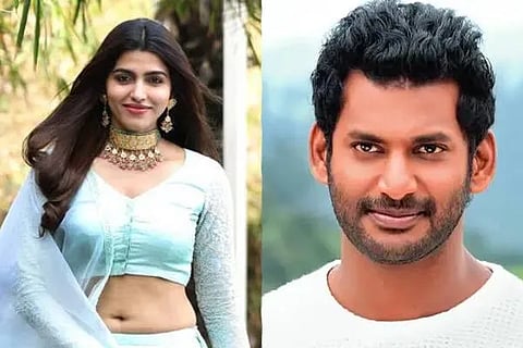 ಸಾಯಿ ಧನ್ಸಿಕಾ ಮತ್ತು ನಟ ವಿಶಾಲ್​