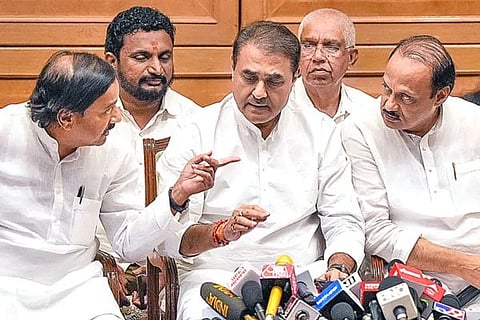  Praful Patel | ಅಜಿತ್​ ಪವಾರ್​ರೊಂದಿಗೆ ಎನ್‌ಸಿಪಿ ನಾಯಕ ಪ್ರಫುಲ್ ಪಟೇಲ್ 