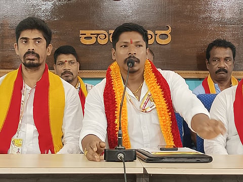 ಅಕ್ಷಯ ಎಸ್‌ಬಿ ಸುದ್ದಿಗೋಷ್ಠಿಯಲ್ಲಿ ಮಾತನಾಡಿದರು. 