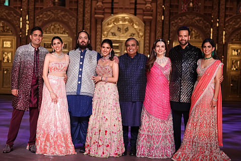 Global recognition Ambani 