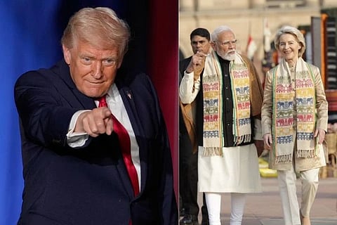 ಭಾರತ-ಇಯು ವ್ಯಾಪಾರ ಒಪ್ಪಂದ: ಮದರ್ ಆಫ್ ಆಲ್ ಡೀಲ್ಸ್ ಮೂಲಕ ಭಾರತಕ್ಕೆ ಬಂಪರ್ ಲಾಭ; ಅಮೆರಿಕ ಪ್ರತಿಕ್ರಿಯೆ
