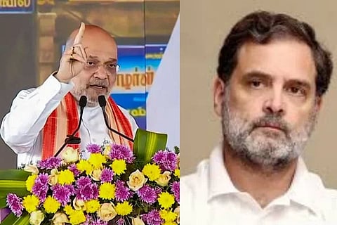 ಹೇಳಿದ್ದನ್ನೇ ಹೇಳಿ ಜನರನ್ನು ನಂಬಿಸೋದು ವಿಪಕ್ಷಗಳ ಕೆಲಸ; ರಾಹುಲ್ ಅಂದ್ರೆ ಸುಳ್ಳಿನ ಫ್ಯಾಕ್ಟರಿ; ಕೈ ವಿರುದ್ಧ ಅಮಿತ್​ ಷಾ ಕೆಂಡ