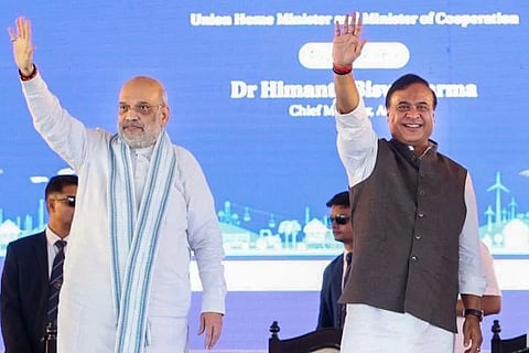Amit Shah |  ಕಚಾರ್ ಜಿಲ್ಲೆಯಲ್ಲಿ ನಡೆದ ಬೃಹತ್ ಸಮಾವೇಶವನ್ನುದ್ದೇಶಿಸಿ ಮಾತನಾಡಿದ ಕೇಂದ್ರ ಗೃಹ ಸಚಿವ ಅಮಿತ್ ಷಾ