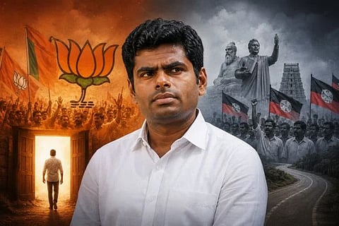 ಕಮಲ ಮುಡಿಸಿಕೊಂಡರೆ ತಮಿಳು ಮಣ್ಣಿನಲ್ಲಿ ಗೆಲುವು ಅಸಾಧ್ಯವೇ?: ದ್ರಾವಿಡ ಕೋಟೆ ಧ್ವಂಸಕ್ಕೆ ಸಿಂಗಂ ಮಾಸ್ಟರ್ ಪ್ಲಾನ್ ಏನು..? 