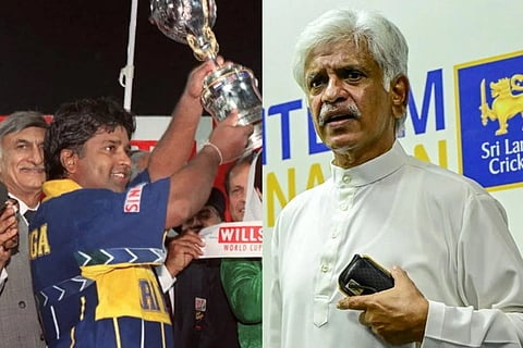 ಶ್ರೀಲಂಕಾದ ಮಾಜಿ ಕ್ರಿಕೆಟಿಗ ಅರ್ಜುನ್​ ರಣತುಂಗ 