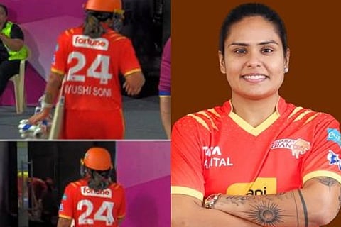 ಗುಜರಾತ್ ಜೈಂಟ್ಸ್ ತಂಡದ ಆಟಗಾರ್ತಿ ಆಯುಷಿ ಸೋನಿ