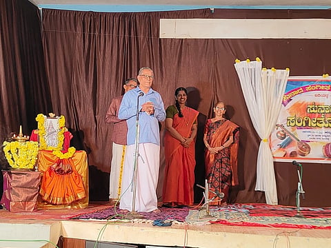 ಭಾರತೀನಗರ ಸುನಾದ ಸಂಗೀತ ಕಲಾಶಾಲೆಯ ಸುನಾದ ಸಂಗೀತೋತ್ಸವ ಭಾನುವಾರ ಬದಿಯಡ್ಕ ಶ್ರೀ ಭಾರತೀ ವಿದ್ಯಾಪೀಠದಲ್ಲಿ ಆರಂಭವಾಯಿತು.