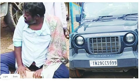 ಥಾರ್‌ಜೀಪು  ಮತ್ತು ಚಾಲಕ