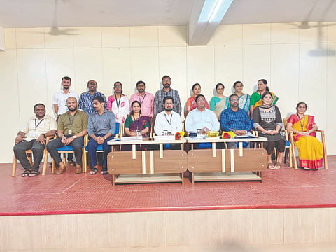  ಉಜಿರೆಯ ಎಸ್‌ಡಿಎಂ (ಸ್ವಾಯತ್ತ) ಕಾಲೇಜಿನಲ್ಲಿ ಉದ್ಭವ -2026 ಕಾರ್ಯಕ್ರಮ ನಡೆಯಿತು. ಪುನೀತ್ ರೈ, ಪ್ರೊ.ವಿಶ್ವನಾಥ್ ಪಿ., ಪೂರನ್ ವರ್ಮ, ಡಾ.ಸೌಮ್ಯಾ, ಡಾ.ಶಶಾಂಕ್ ಬಿ.ಎಸ್. ಇತರರು ಇದ್ದರು.