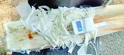 ಪುತ್ತಿಲದಲ್ಲಿ ಹವಾಮಾನ ಇಲಾಖೆಯ ಉಪಕರಣ ಕಂಡುಬಂದಿರುವುದು.