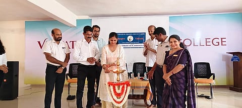  ಯುವ ಲೆಕ್ಕ ಪರಿಶೋಧಕಿ ನಿರೀಕ್ಷಾ ನಾವರ ಇನ್‌ಸ್ಪೈಯರ್ ವಿದ್ವತ್ ಕಾರ್ಯಕ್ರಮ ಉದ್ಘಾಟಿಸಿದರು. ಕಾಲೇಜಿನ ಅಧ್ಯಕ್ಷ ಸುಭಾಶ್ಚಂದ್ರ ಶೆಟ್ಟಿ, ಶೈಕ್ಷಣಿಕ ನಿರ್ದೇಶಕ ಗಂಗಾಧರ್ ಇ.ಎಂ. ಮೊದಲಾದವರಿದ್ದರು.  