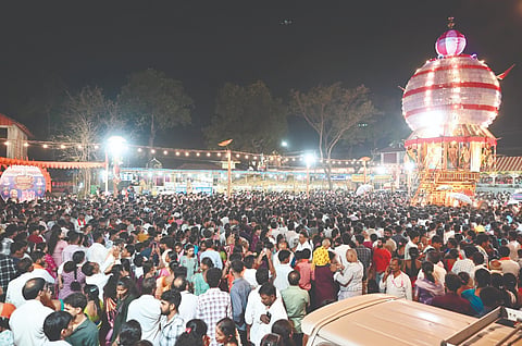 ಉಜಿರೆ ಶ್ರೀ ಜನಾರ್ದನ ದೇವಸ್ಥಾನದ ಬ್ರಹ್ಮಕಲಶೋತ್ಸವ ಬ್ರಹ್ಮ ರಥೋತ್ಸವದೊಂದಿಗೆ ಸಂಪನ್ನಗೊಂಡಿತು.  