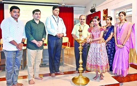  ಬೆಳ್ತಂಗಡಿ ತಾಲೂಕುಮಟ್ಟದ ಭಗವದ್ಗೀತಾ ಸ್ಪರ್ಧೆಯನ್ನು ಅದ್ವಿತೀ ರಾವ್ ಕಾರ್ಯಕ್ರಮ ಉದ್ಘಾಟಿಸಿದರು.   