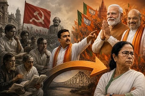 ಬಂಗಾಳದಲ್ಲಿ ದೀದಿ ಕೋಟೆ ಧೂಳೀಪಟ! ಕಮ್ಯುನಿಸ್ಟ್ ಮಣ್ಣಲ್ಲಿ ಕೇಸರಿ ಅಲೆ ಎದಿದ್ದೇಗೆ! ಭದ್ರಲೋಕ್’ ಸಮುದಾಯ ಮೌನವಾಗಿ ಮಮತಾಗೆ ಶಾಕ್ ಕೊಟ್ಟಿದ್ದೆಲ್ಲಿ? 