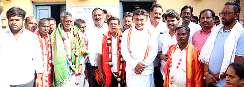 Krishna Reddy is the president of Pothepalli Dairy.