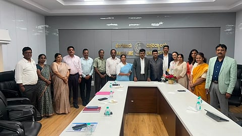 ಬೆಂಗಳೂರು ವಿಶ್ವವಿದ್ಯಾಲಯ- ಒಮನ್‌ನ ಸೈಬರ್ ನಾಲೆಜ್ ಅಕಾಡೆಮಿ ನಿಯೋಗ