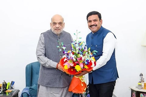 BY Vijayendra | ಕೇಂದ್ರ ಗೃಹ ಸಚಿವ ಅಮಿತ್​ ಷಾ ಅವರನ್ನು  ಭೇಟಿಯಾದ ರಾಜ್ಯಾಧ್ಯಕ್ಷ ಬಿ ವೈ ವಿಜಯೇಂದ್ರ (ಚಿತ್ರಕೃಪೆ-BYV-X)