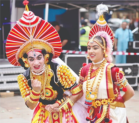 ಯಕ್ಷಗಾನದ ಸಾಂಧರ್ಭಿಕ ಚಿತ್ರ