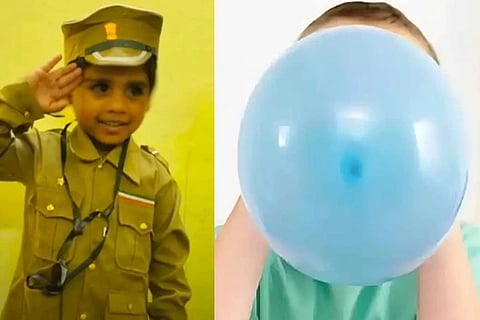 ಬಲೂನ್​ ಊದುವಾಗ ಗಂಟಲಲ್ಲಿ ಸಿಲುಕಿ 6 ವರ್ಷದ ಬಾಲಕ ದುರಂತ ಸಾವು: ಮುಗಿಲು ಮುಟ್ಟಿದ ಪಾಲಕರ ಆಕ್ರಂದನ! Balloon Stuck in Throat 