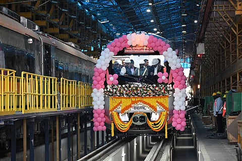 ಪ್ರೊಟೊ ಟೈಪ್​ ಮೆಟ್ರೋ ಟ್ರೈನ್​