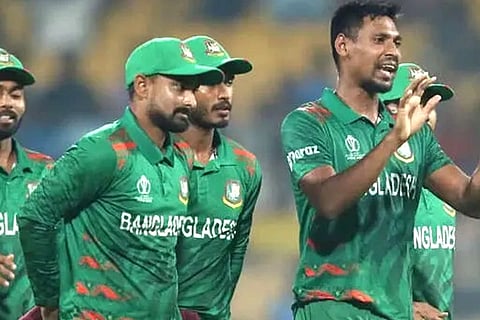 ಬಾಂಗ್ಲಾದೇಶದ ಕ್ರಿಕೆಟ್​ ತಂಡ