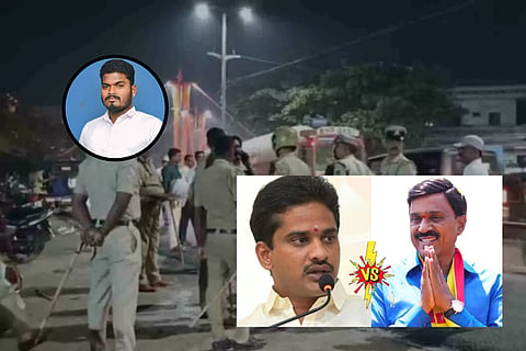 Bellary banner clash