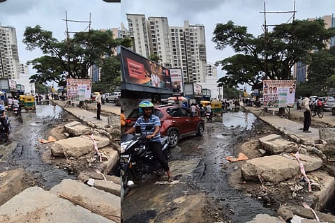 Bengaluru Sarjapur Road in abysmal condition