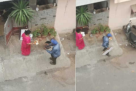 Bengaluru Woman Serves Chai To Sanitation Workers