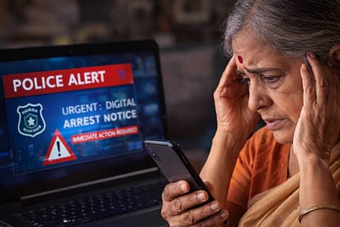  Digital Arrest Fraud Bengaluru 