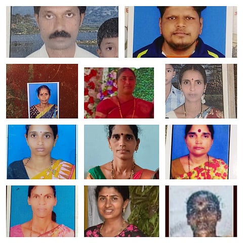 ಭಟ್ಕಳದ ದುರ್ಘಟನೆಯಲ್ಲಿ ಮೃತರು 