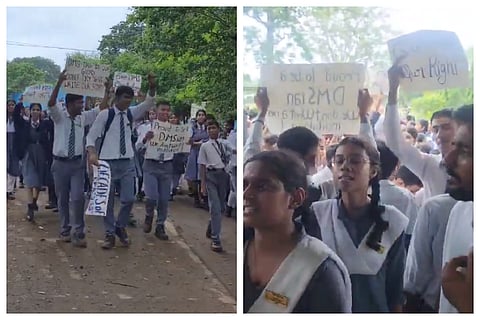 Bhopal Regional School protest