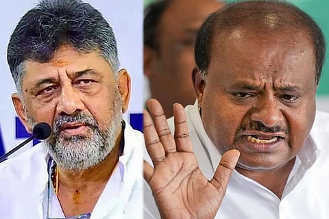 ನಿಮ್ಮ ರೀತಿ ರೈತರನ್ನು ಒಕ್ಕಲೆಬ್ಬಿಸುವ ಕೆಲಸ ಮಾಡಲಿಲ್ಲ: ಸಿಎಂ ಡಿಕೆಶಿ ವಿರುದ್ಧ ಕೇಂದ್ರ ಸಚಿವ ಎಚ್​ಡಿಕೆ ವಾಗ್ದಾಳಿ! Bidadi Township Row