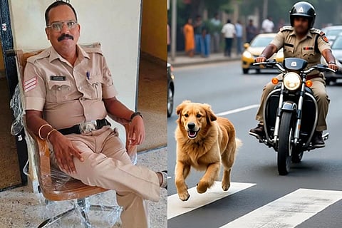 ಪರಶುರಾಮಪುರ ಠಾಣೆಯ ಎಎಸ್​ಐ ಮಂಜುನಾಥ್ 