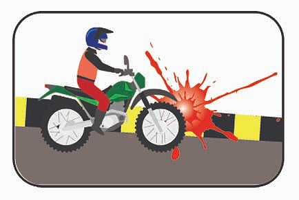 ಬೈಕ್ ಡಿಕ್ಕಿಯಾಗಿ ವಿದ್ಯಾರ್ಥಿನಿಗೆ ಗಾಯ 