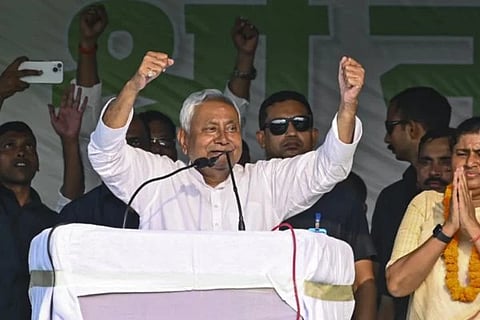 ಬಿಹಾರ ಮುಖ್ಯಮಂತ್ರಿ ನಿತೀಶ್ ಕುಮಾರ್ 