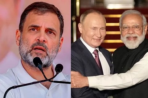 Rahul Gandhi | ಲೋಕಸಭಾ ವಿಪಕ್ಷ ನಾಯಕ ರಾಹುಲ್ ಗಾಂಧಿ ಮತ್ತು ರಷ್ಯಾ ಅಧ್ಯಕ್ಷ ವ್ಲಾಡಿಮಿರ್ ಪುಟಿನ್ ಹಾಗೂ ಪ್ರಧಾನಿ ಮೋದಿ
