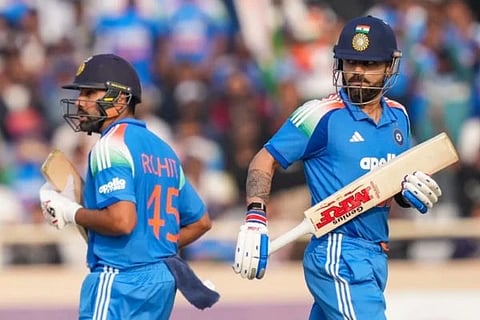 ICC ODI rankings| ಭಾರತದ ಸ್ಟಾರ್​ ಆಟಗಾರರಾದ ರೋಹಿತ್ ಶರ್ಮಾ ಮತ್ತು ವಿರಾಟ್ ಕೊಹ್ಲಿ