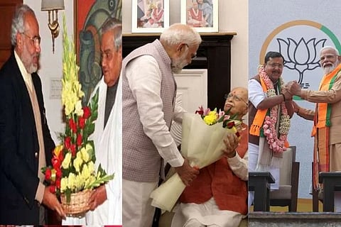 BJPs National Presidents | ಬಿಜೆಪಿಯ ರಾಷ್ಟ್ರೀಯ ಅಧ್ಯಕ್ಷರುಗಳೊಂದಿಗೆ ಪ್ರಧಾನಿ ನರೇಂದ್ರ ಮೋದಿ