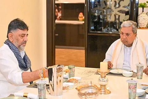 ನಾಳೆ ಬೆಳಗ್ಗೆ ‘ಕಾವೇರಿ’ಯಲ್ಲಿ ಬಿಗ್ ಮೀಟಿಂಗ್: ಸಿಎಂ ಸಿದ್ದರಾಮಯ್ಯ ನೀಡಲಿರುವ ಬ್ರೇಕ್‌ಫಾಸ್ಟ್‌ ಕೂಟದಲ್ಲಿ ಡಿಸಿಎಂ ಡಿಕೆಶಿ ಭಾಗಿ! CM Siddaramiah