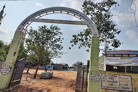  ಚಿತ್ರದುರ್ಗ ತಾಲೂಕು ಭರಮಸಾಗರದ ಸರ್ಕಾರಿ ಪಿಯು ಕಾಲೇಜು ಚಿತ್ರ.