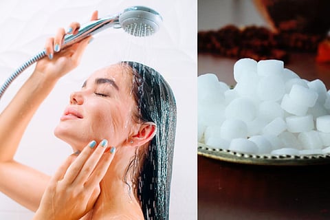 Camphor bath water benefits 