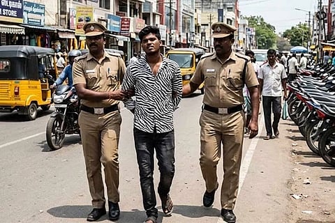 ಪ್ರೇಯಸಿಗೆ ದುಬಾರಿ ಐಫೋನ್​ ಗಿಫ್ಟ್​ ಕೊಡಲು ಸರಗಳ್ಳತನ: ಜೀಬ್ರಾ ಡಿಸೈನ್ ಶರ್ಟ್​ ಧರಿಸಿ ಸಿಕ್ಕಿಬಿದ್ದ ರೋಮಿಯೋ ಕಳ್ಳ! Chain Snatching 