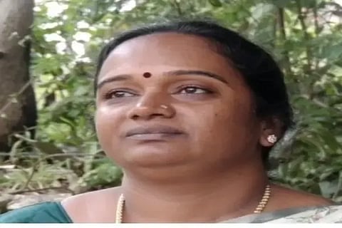 ಚಂದ್ರಶೇಖರನ್ ಪತ್ನಿ ಕವಿತಾ.