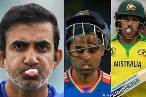 ಗೌತಮ್​ ಗಂಭೀರ್​, ಸೂರ್ಯಕುಮಾರ್​ ಯಾದವ್​ ಮತ್ತು ಆ್ಯರನ್​ ಫಿಂಚ್​