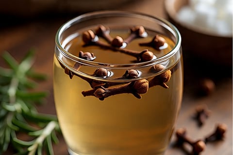Clove water