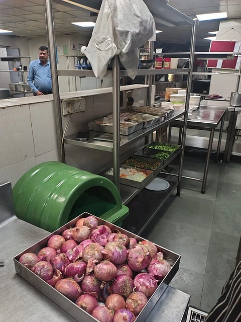 Food safety officers inspection club kitchen 