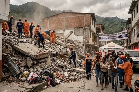 Colombia Earthquake (ಚಿತ್ರ X)