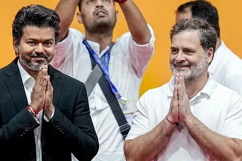 ದ್ರಾವಿಡ ನಾಡಲ್ಲಿ ಹೊಸ ಮೈತ್ರಿ ಪರ್ವ: ಜೂನ್ 18ರ ರಾಜ್ಯಸಭಾ ಉಪಚುನಾವಣೆಗೆ ಕಾಂಗ್ರೆಸ್‌ಗೆ ಸೀಟು ಬಿಟ್ಟುಕೊಟ್ಟ ವಿಜಯ್ ನೇತೃತ್ವದ ಟಿವಿಕೆ! 