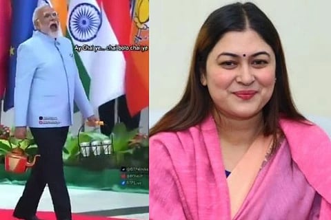 AI video of PM | ಎಐ ವಿಡಿಯೋ ಹಂಚಿಕೊಂಡಿರುವ ಕಾಂಗ್ರೆಸ್​ ವಕ್ತಾರೆ ರಾಗಿಣಿ ನಾಯಕ್